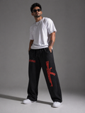 RECKKLESS Anti-Hero Baggy Track Pants