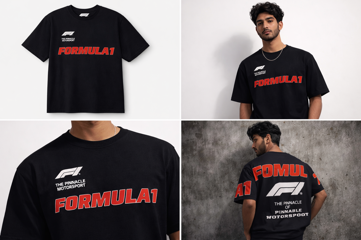 Formula F1 oversized tees